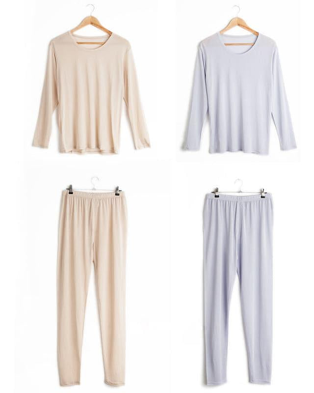 Men's 100% Silk Lightweight Thermal Underwear Set - DAISYSILK