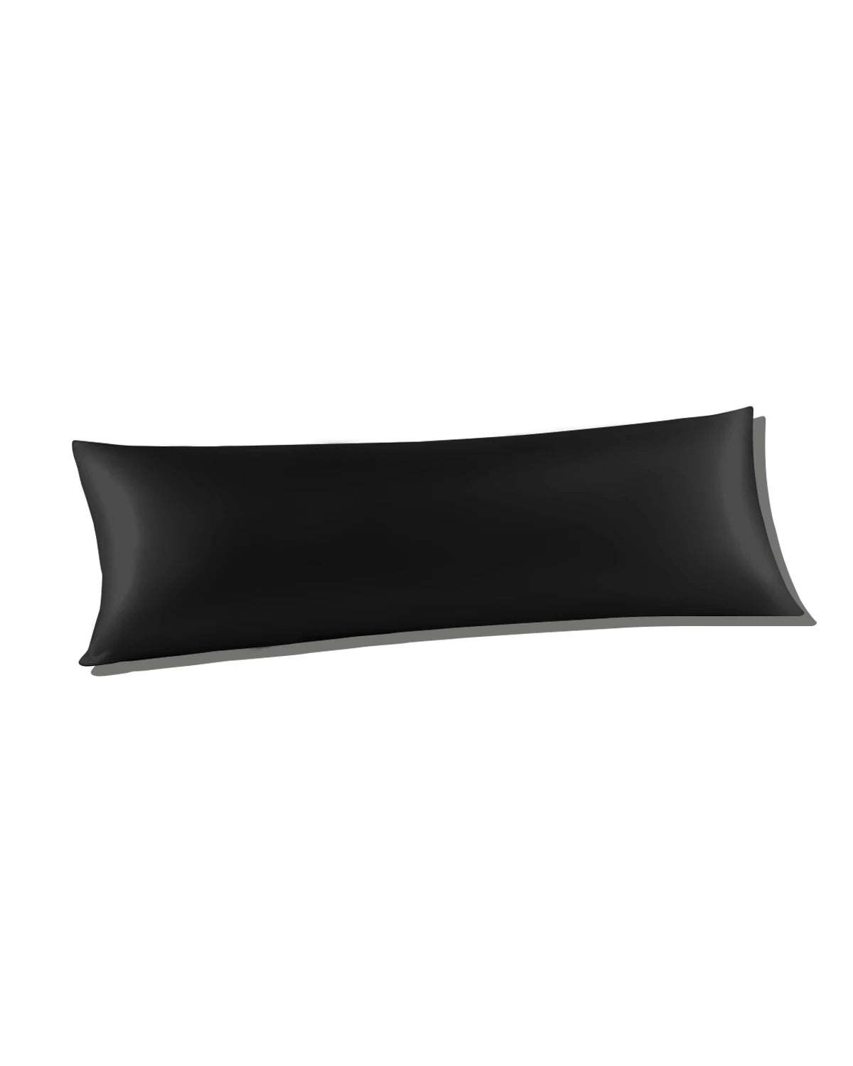 19 Momme Silk Body Pillowcase 20"x60", Black