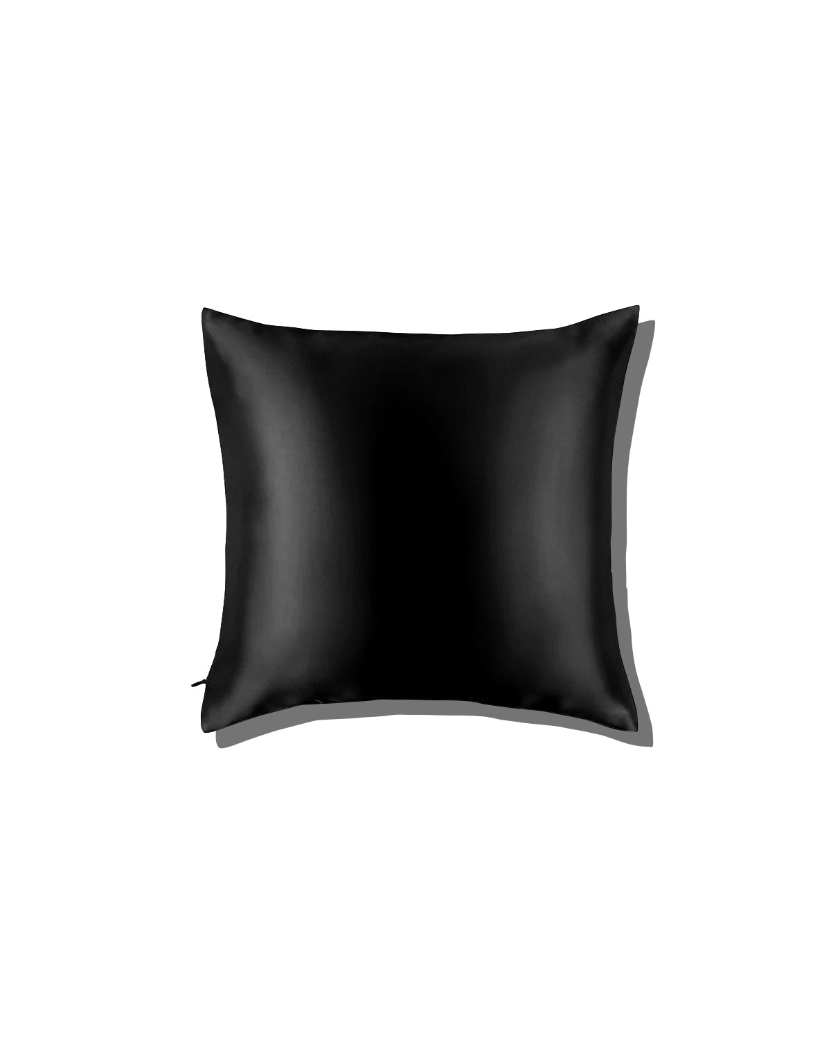 19 Momme Silk Euro Sham Pillowcase 26x26, Black