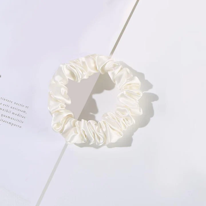 2.5 CM Midi Silk Scrunchies - DAISYSILK