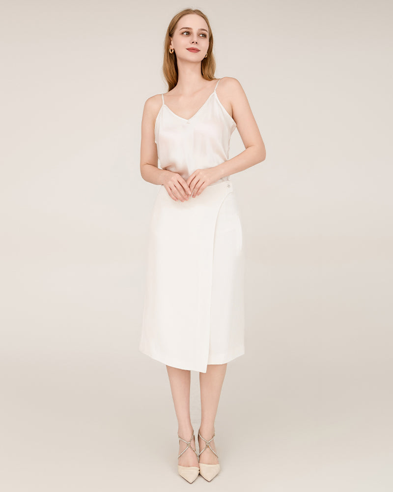40 Momme Silk Wrap Suit Skirts - DAISYSILK