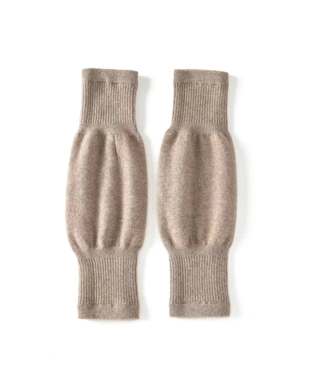 Cashmere Knee Pads, Beige
