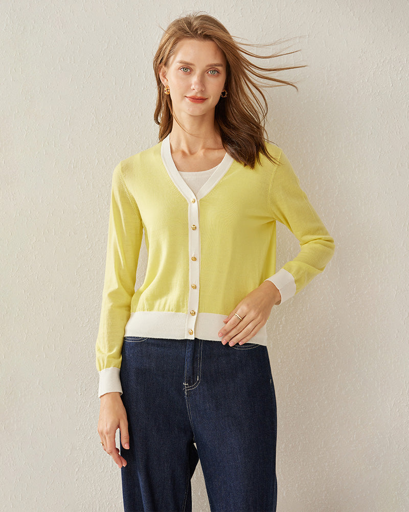 Cropped Cozy Sweater Cardigan
