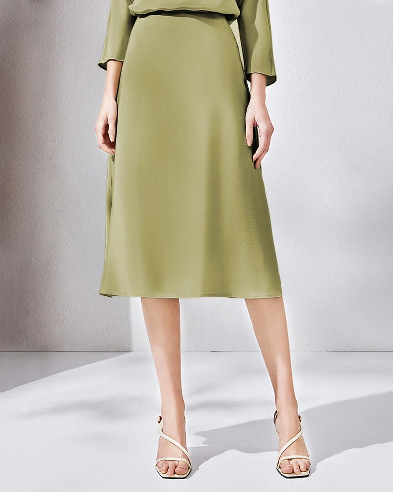 30mm Loose Long Sleeve Pullover Silk Blouse - DAISYSILK