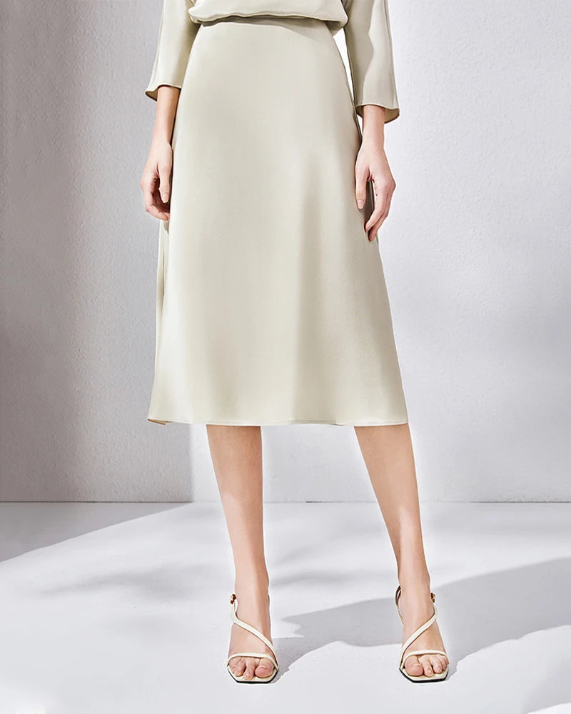 30mm Loose Long Sleeve Pullover Silk Blouse - DAISYSILK