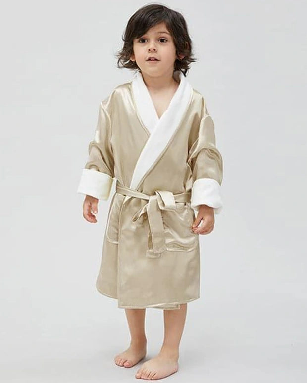 Reversible Silk Robe Belt