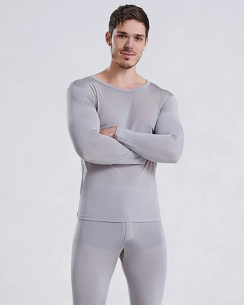 100% Silk Lightweight Thermal Underwear Set