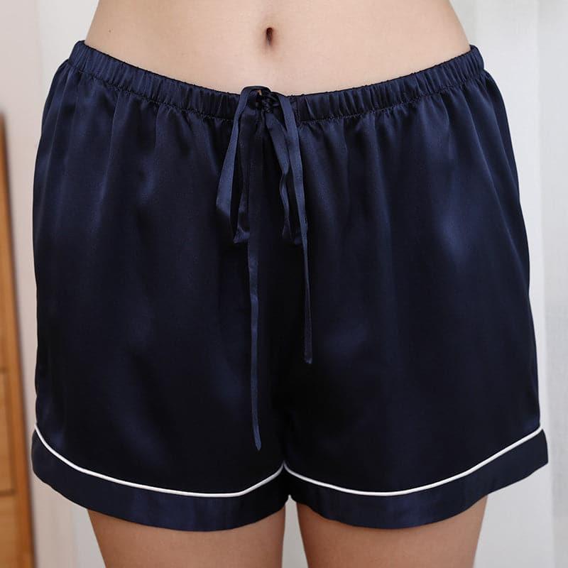 Silk Short Pajamas For Couple - DAISYSILK