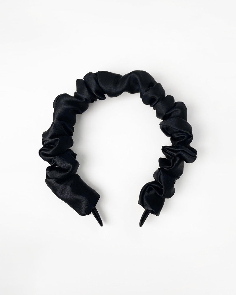 Silk 3.5cm Pleats Hairband - DAISYSILK