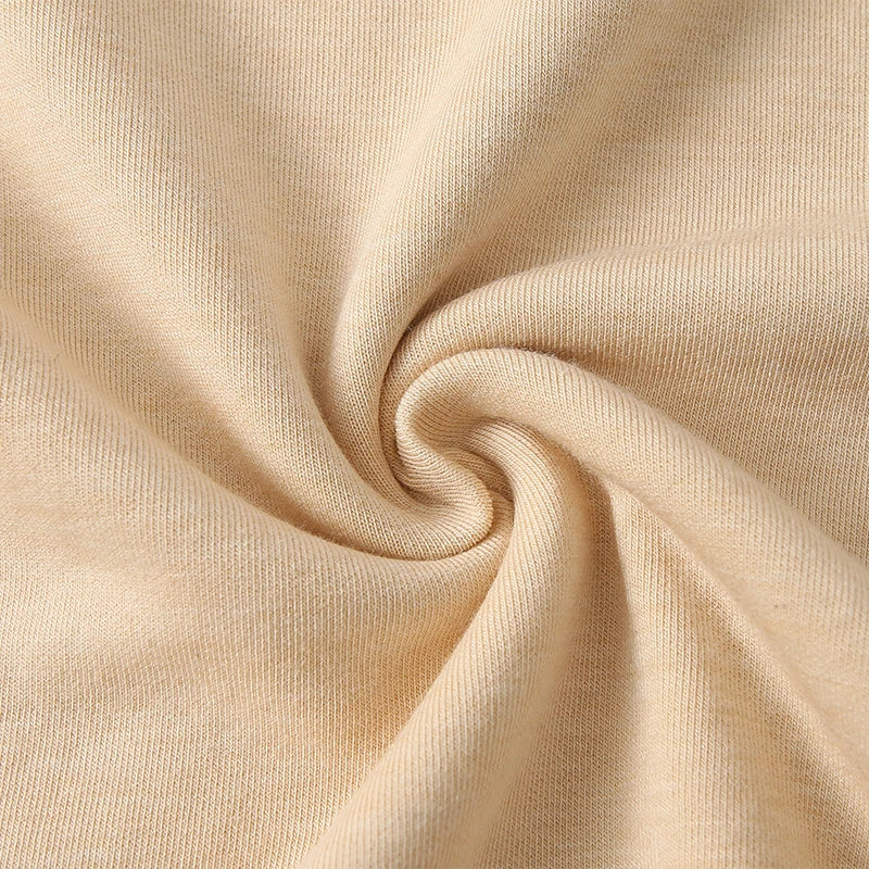 Silk Thermal Mock-Neck Top, Beige