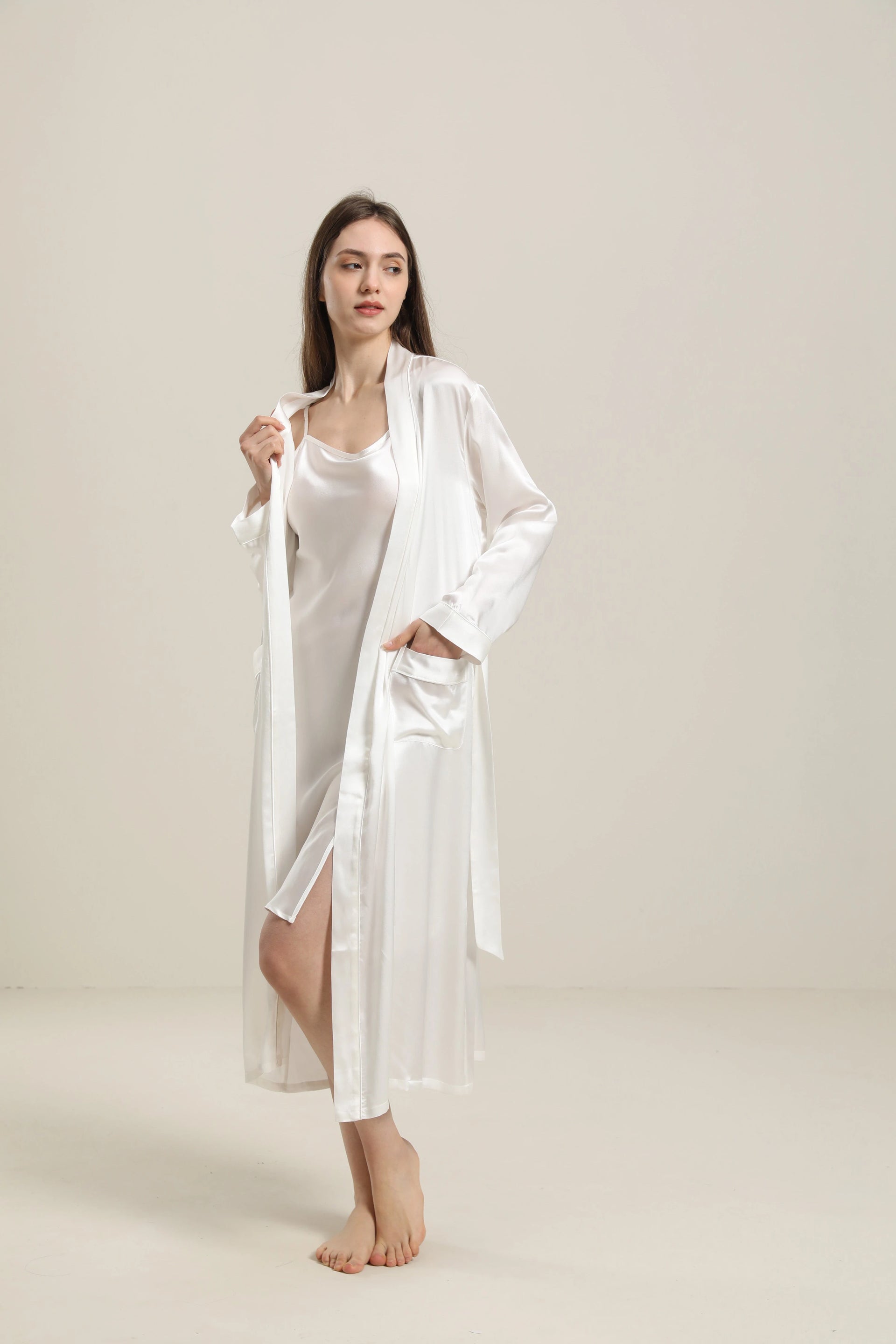 Pure Silk Robe