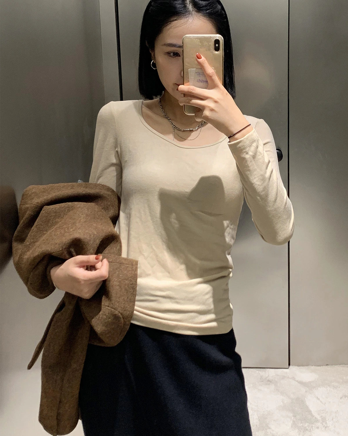 Women's Brushed Thermal Underwear Set - DAISYSILK