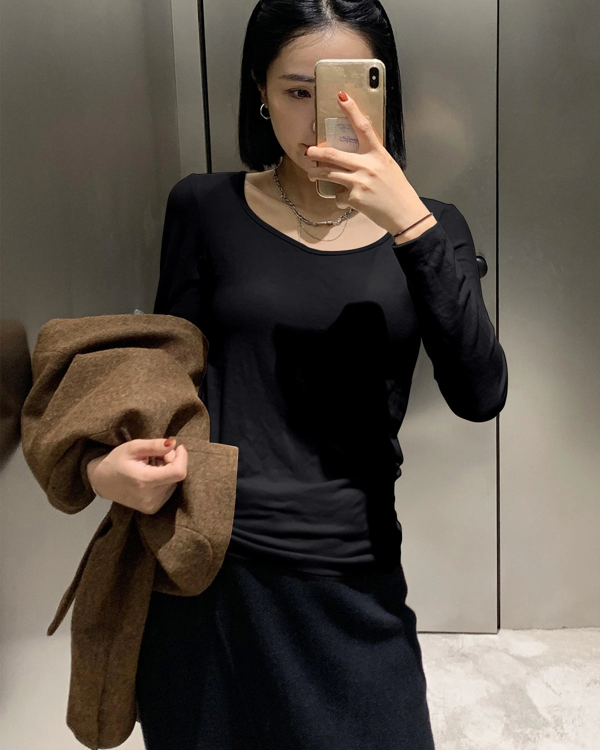 Women's Brushed Thermal Underwear Set - DAISYSILK