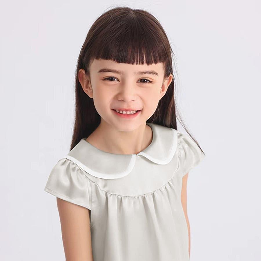 Kids Baby Girl Silk Nightgown - DAISYSILK