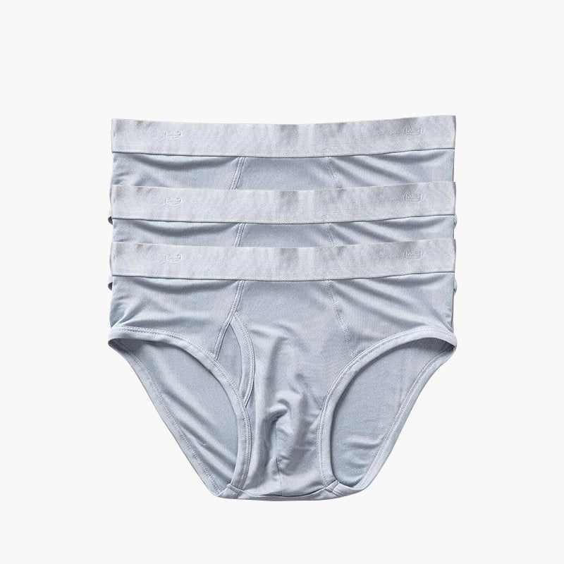 100% Silk Knit Briefs 3Pcs