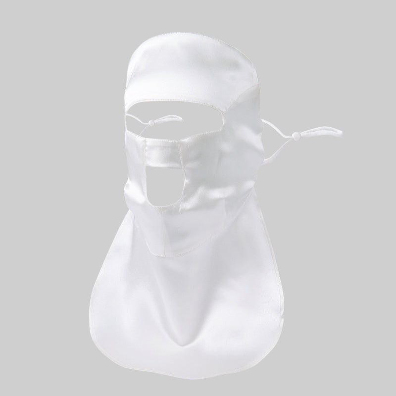 19 Momme Double Face Neck Protection UV Sunscreen Mask
