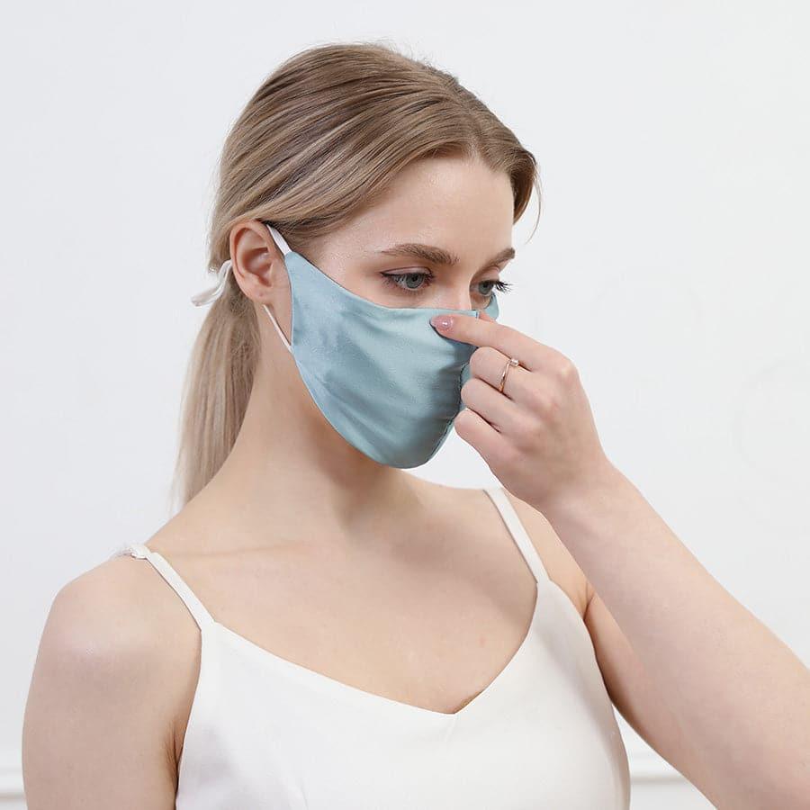 19 Momme Silk Adjustable Design Face Mask - DAISYSILK