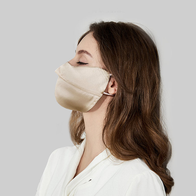 100% Silk Eye Corner Protect Mask Sunscreen - DAISYSILK