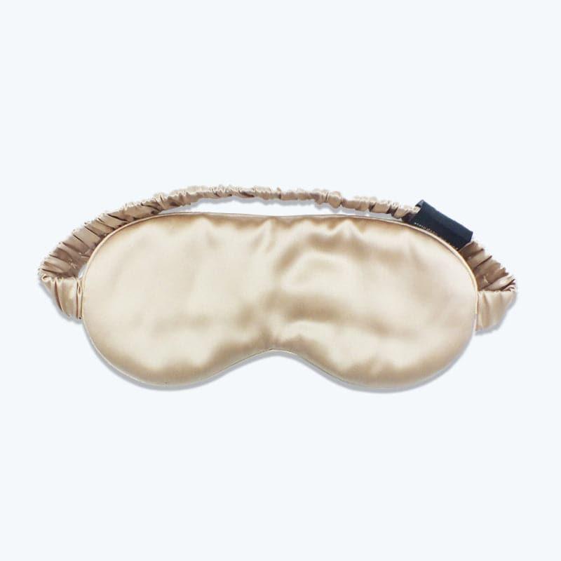 22 Momme Dry Eye Relief Eye Mask, Gold