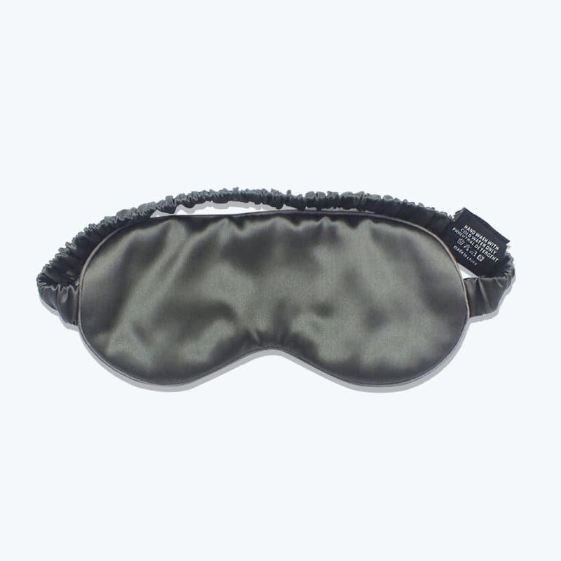22 Momme Dry Eye Relief Eye Mask, Dark Grey