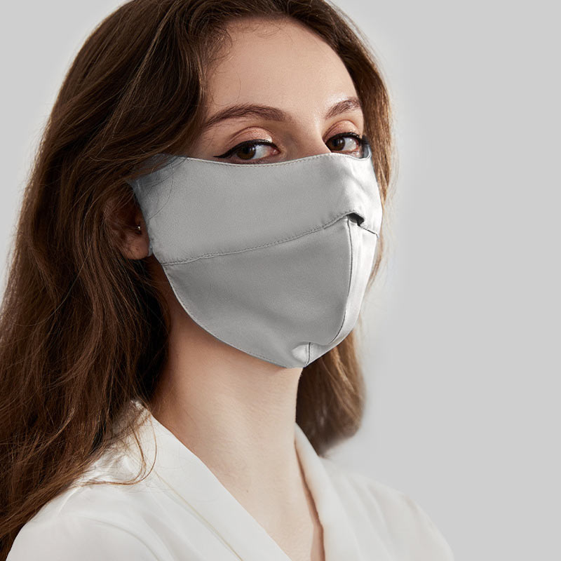 100% Silk Eye Corner Protect Mask Sunscreen - DAISYSILK