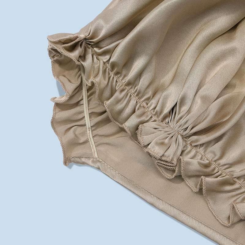 Elastic Adjustable Silk Sleep Cap - DAISYSILK