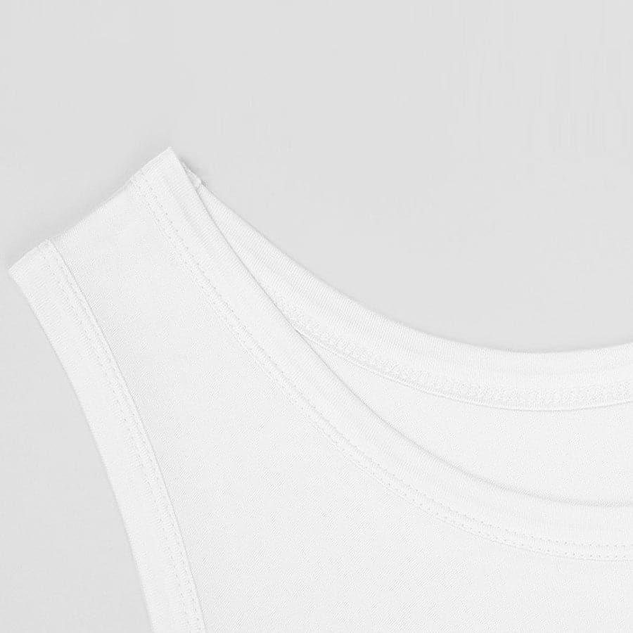 Men's Sleeveless Silk Knit Tank Top - DAISYSILK