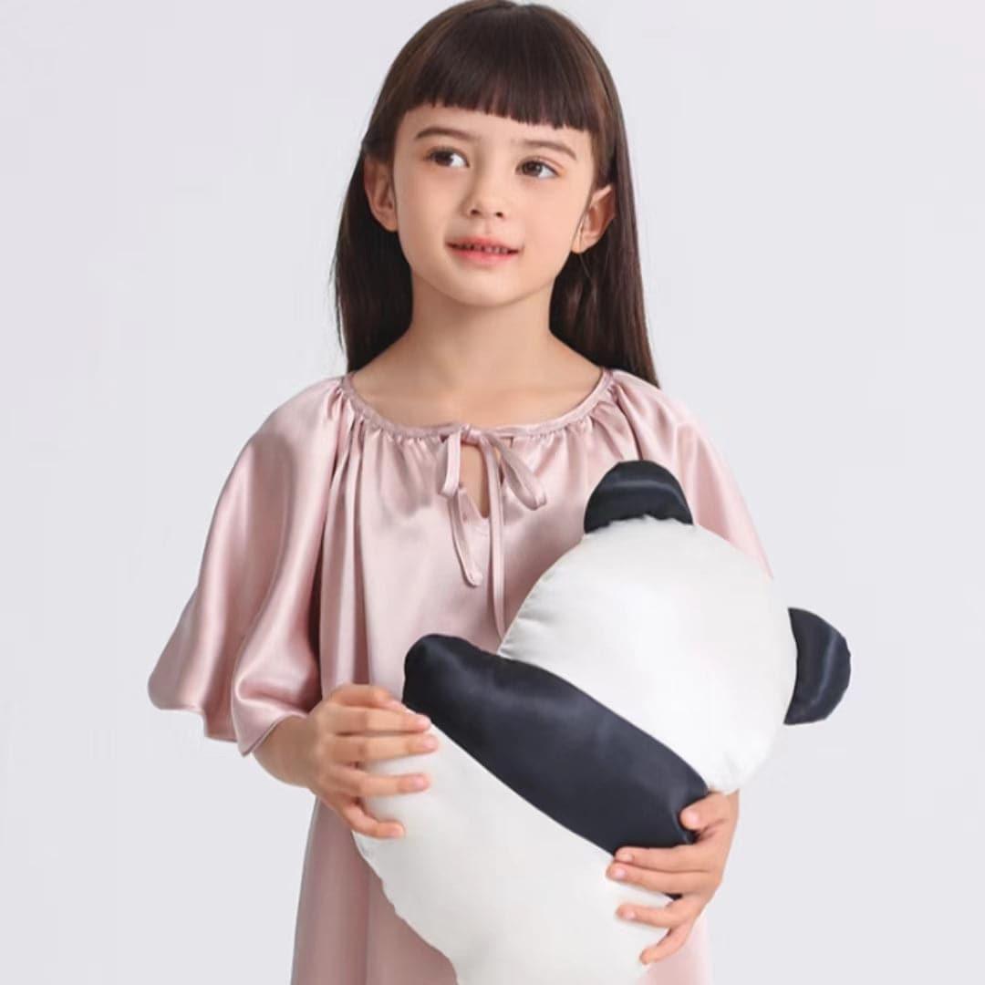 Bat-sleeved Nightdress for Girl - DAISYSILK