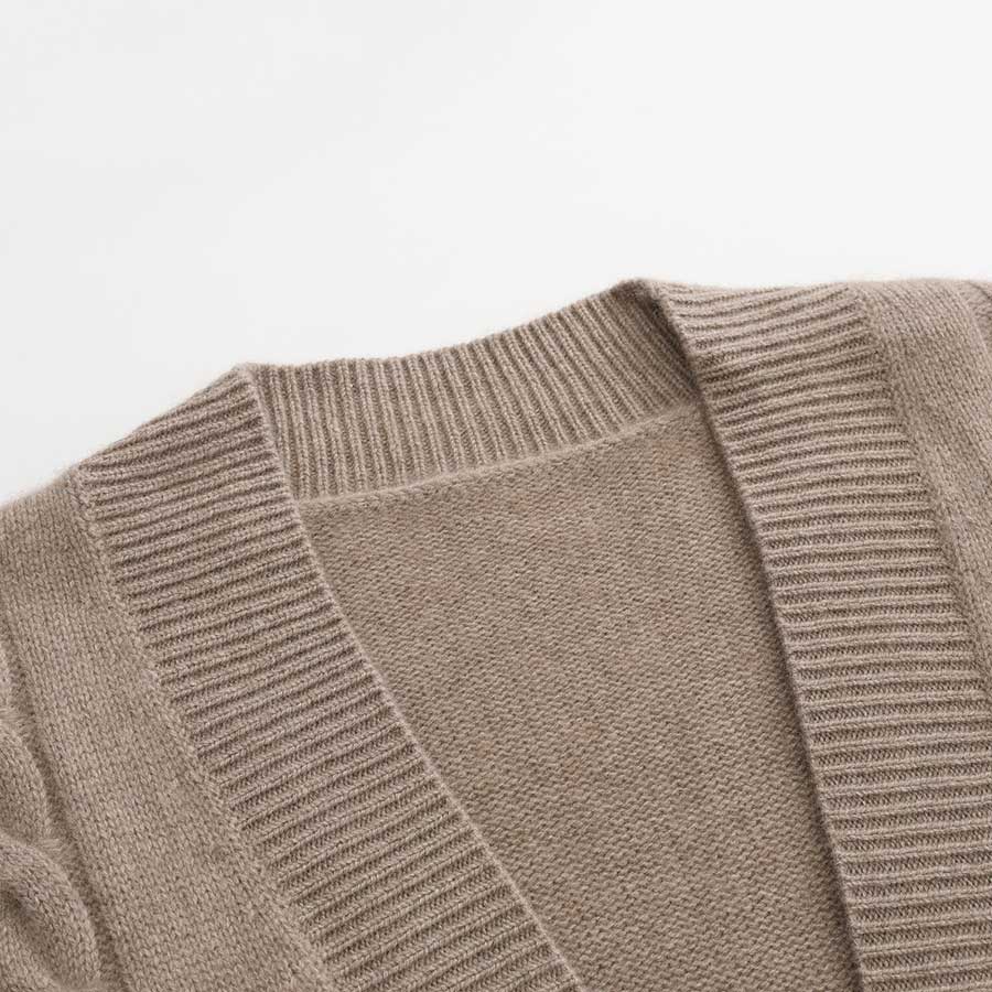 Cashmere Medium Length Cardigan - DAISYSILK