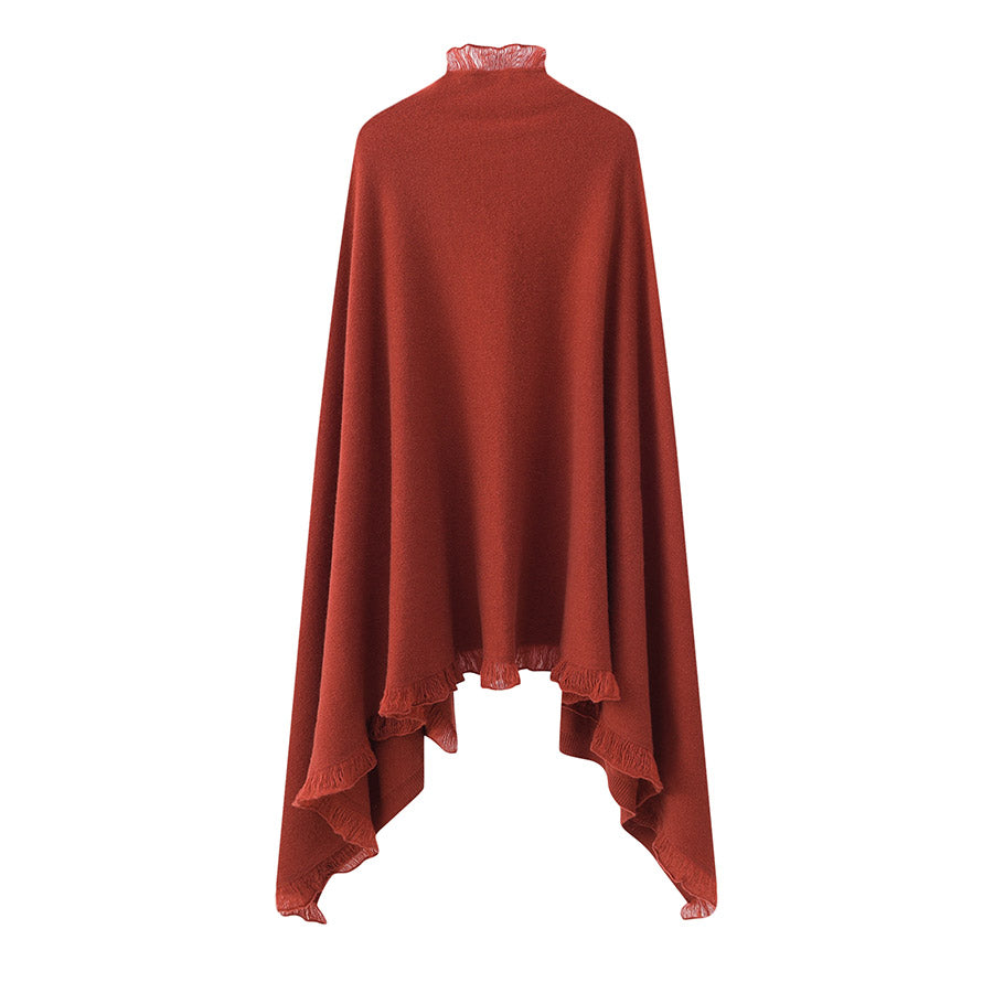 Cashmere Tippet Scarf, Red