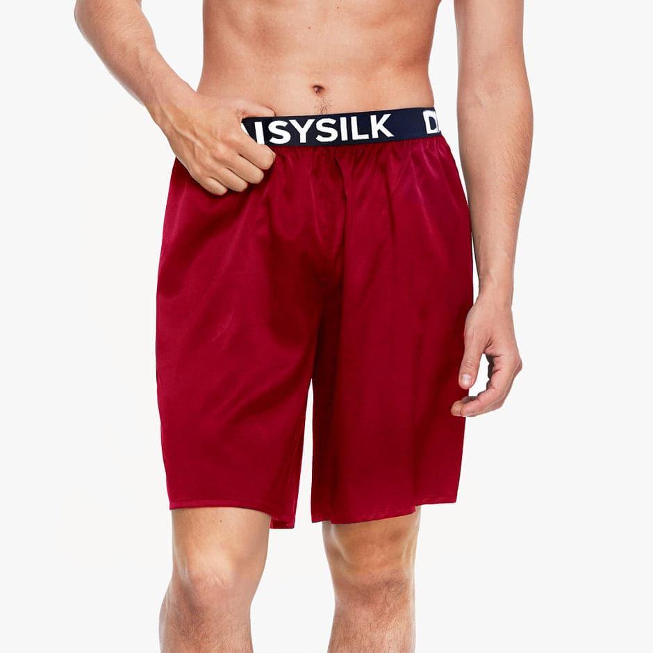 Daisysilk Print Silk Men Shorts Boxers - DAISYSILK
