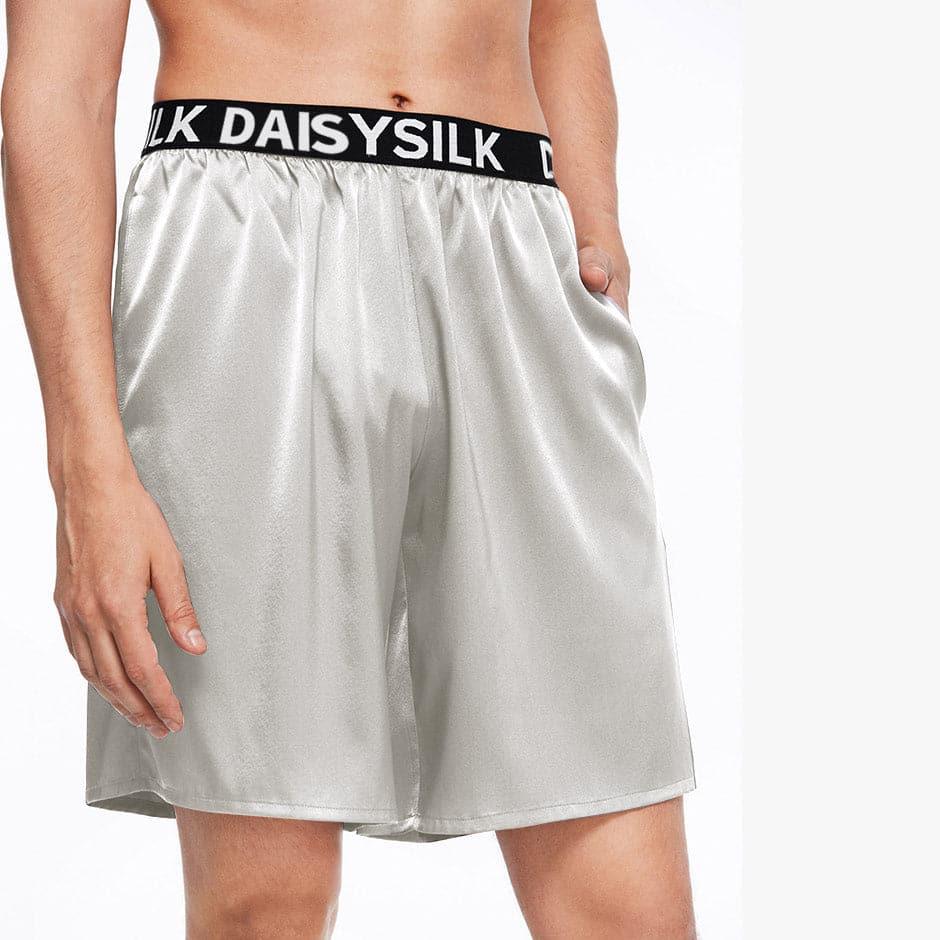 Daisysilk Print Silk Men Shorts Boxers - DAISYSILK
