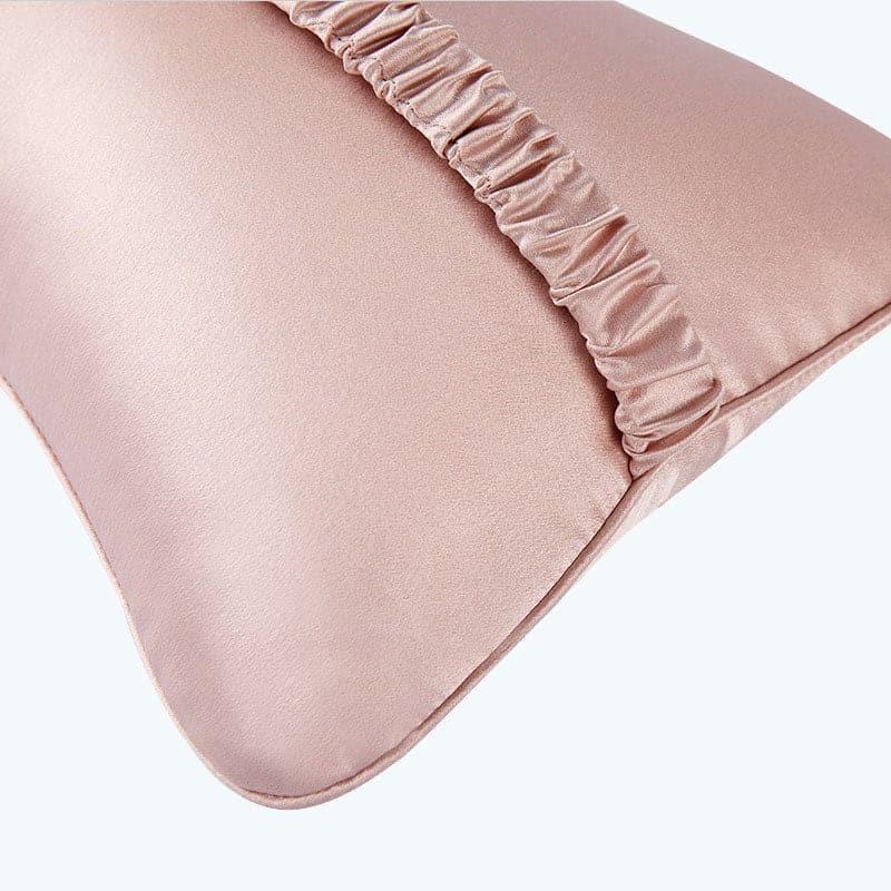 Silk Car Headrest Neck Pillow, Pink