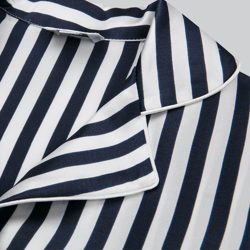 Kid's Stripe Silk Pajama Set - DAISYSILK