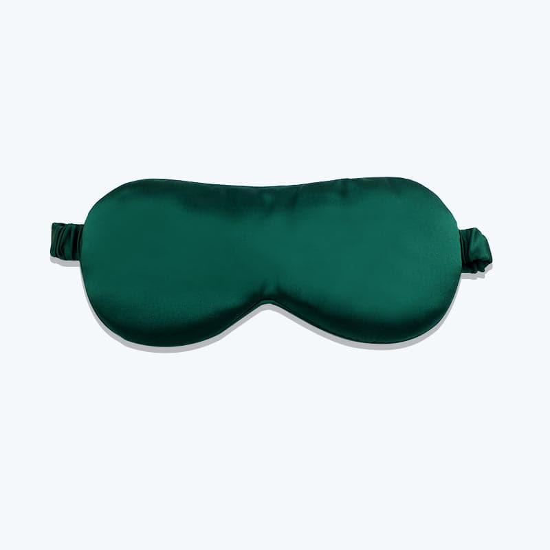 Long Fiber Silk Eye Mask, Green