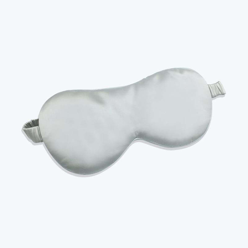 Long Fiber Silk Eye Mask, Grey