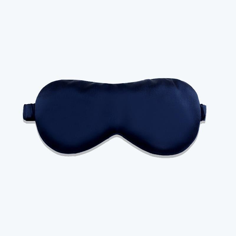 Long Fiber Silk Eye Mask, Navy