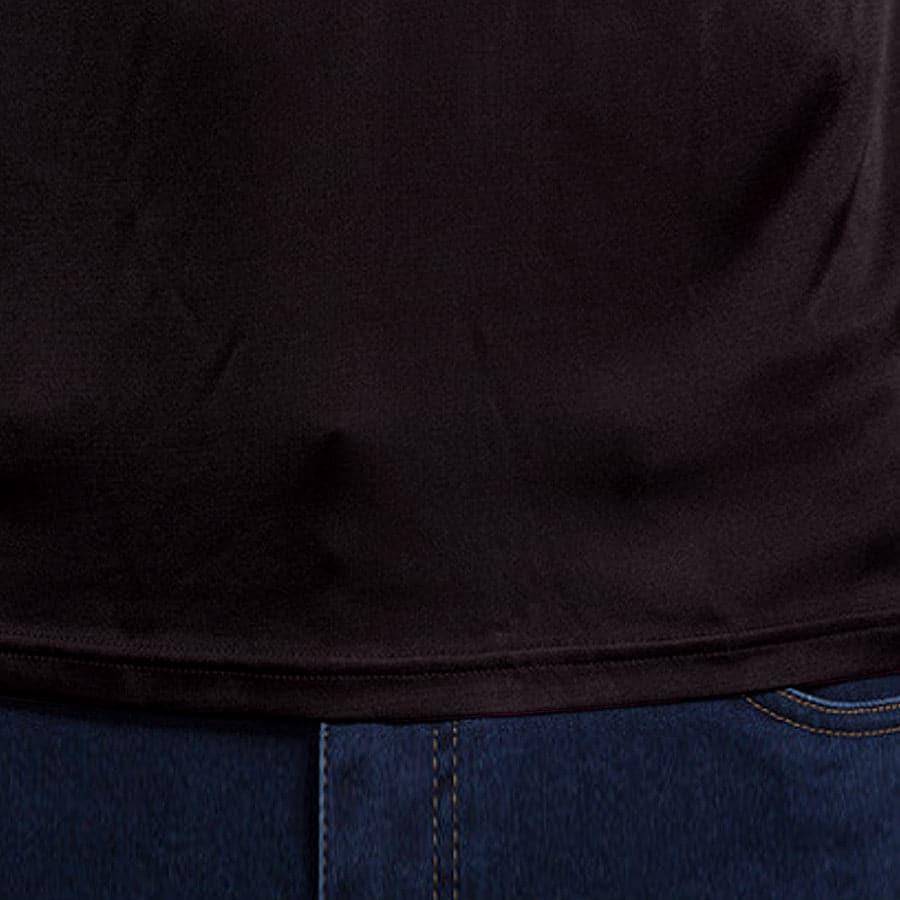 Men's Basic Style Silk Knit T-Shirt - DAISYSILK