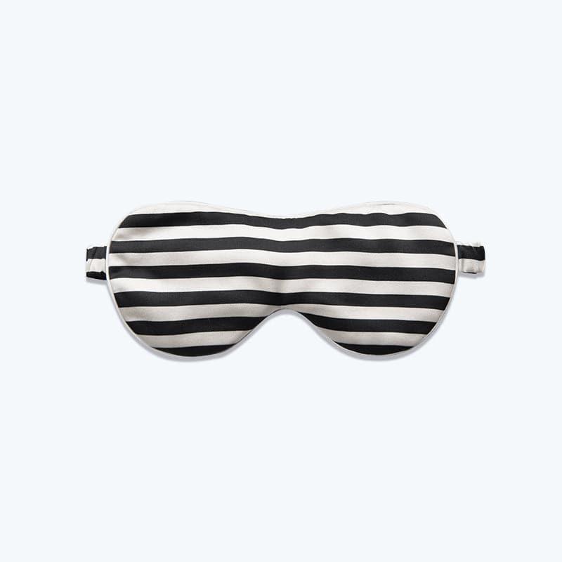 100% Pure Silk Eye Mask Stripe Pattern - DAISYSILK