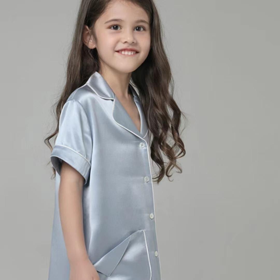 Silk Blouse Nightdress For Girl - DAISYSILK