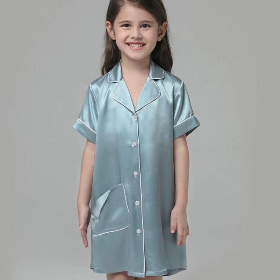 Silk Blouse Nightdress For Girl - DAISYSILK