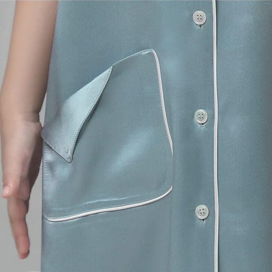 Silk Blouse Nightdress For Girl - DAISYSILK