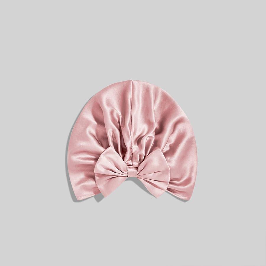 Silk Vintage Bow-Knot Sleep Cap - DAISYSILK