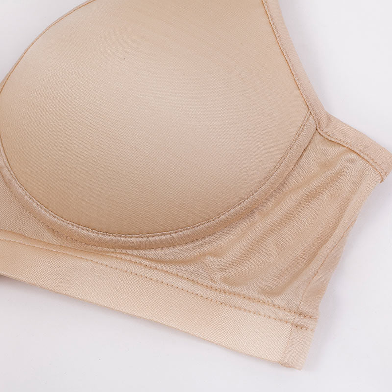 Skin-friendly Wired Silk Bra - DAISYSILK