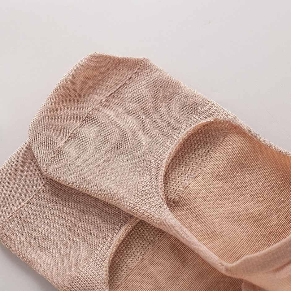 Skin-friendly Women's Silk Invisible Boat Socks - DAISYSILK
