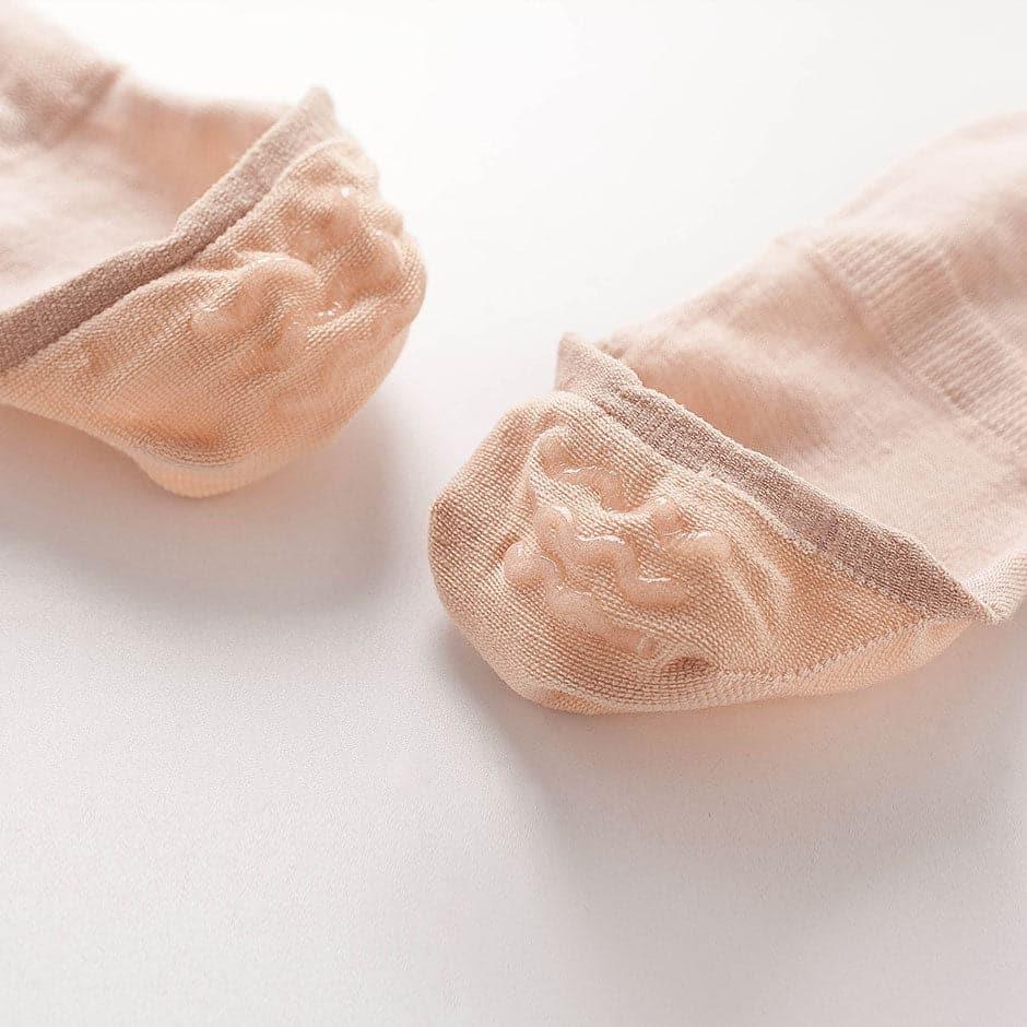 Skin-friendly Women's Silk Invisible Boat Socks - DAISYSILK