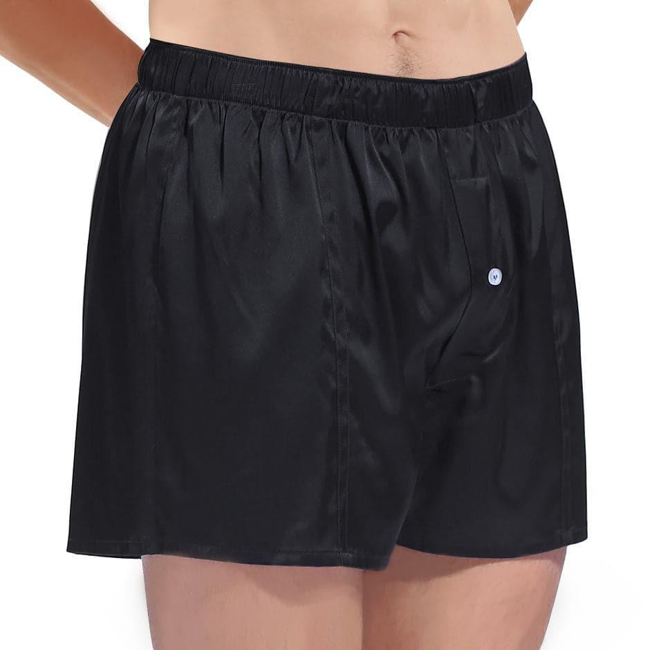 Soft Comfy Fitted Draping Silk Boxer for Men - DAISYSILK