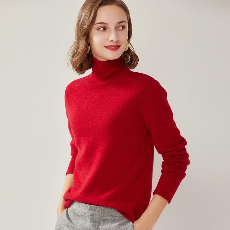Turtleneck Cashmere Sweater