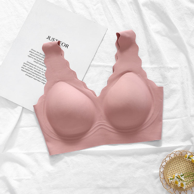 Unblemished One-Piece Silk Underwear Bra - DAISYSILK