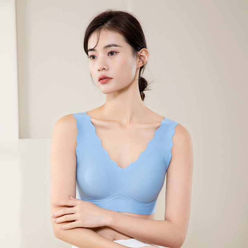 Unblemished One-Piece Silk Underwear Bra - DAISYSILK